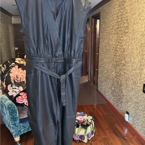 INC International Concepts Black Jumpsuit